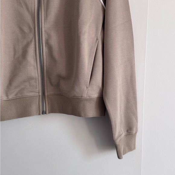 NWT Spanx Tan Zip-Up Track Jacket - Picture 15 of 15